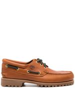 Timberland chaussures bateau 3-Eye en cuir - Marron