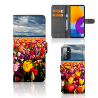 Samsung Galaxy M52 Hoesje Tulpen - thumbnail