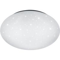 LED Plafondlamp 46W Dimbaar - Natuurlijk Wit 4000K - Sterlicht Effect - Mat Wit Kunststof