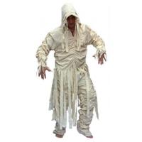 Carnaval verkleed Mummiekostuum voor heren - Halloween pak - Horror thema outfit Carnaval verkleed Mummiekostuum voor heren - Halloween pak - Horror thema outfit