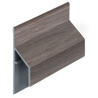 Keralit trim/kraal aansluitprofiel Taupe eiken (2810) (gevelbekleding)