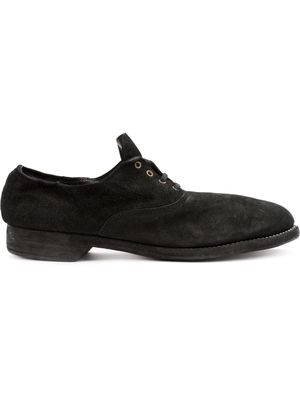 Guidi derbies en daim - Noir