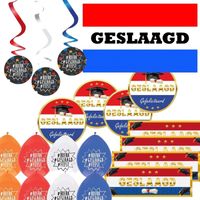 Geslaagd feestartikelen deco set XL