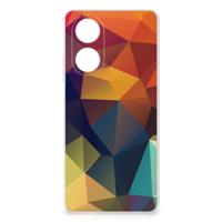 OPPO A58 4G | TPU Hoesje | Polygon Color
