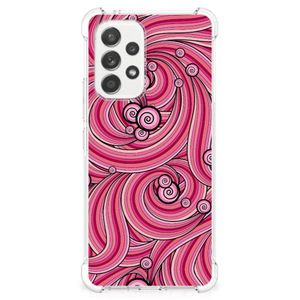 Samsung Galaxy A53 5G Back Cover Swirl Pink