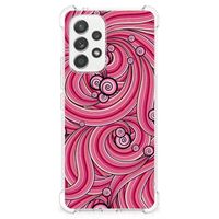 Samsung Galaxy A53 5G Back Cover Swirl Pink - thumbnail