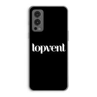 Topvent Zwart: OnePlus Nord 2 5G Transparant Hoesje Topvent Zwart: OnePlus Nord 2 5G Transparant Hoesje