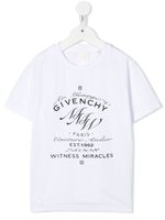 Givenchy Kids t-shirt à logo imprimé - Blanc