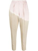 Raquel Allegra pantalon en coton à imprimé tie dye - Rose Raquel Allegra pantalon en coton à imprimé tie dye - Rose