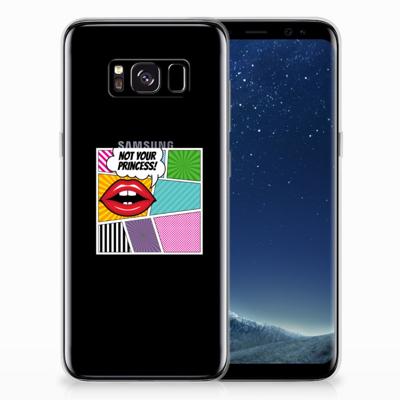 Samsung Galaxy S8 | Sillicone Back Cover | Popart Princess Samsung Galaxy S8 | Sillicone Back Cover | Popart Princess