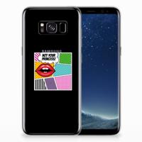 Samsung Galaxy S8 | Sillicone Back Cover | Popart Princess