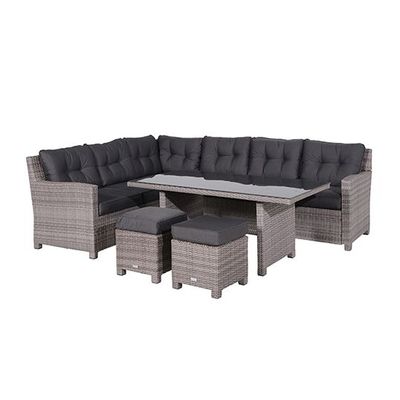 Blue Bird Lounge- diningset grijs - Garden impressions