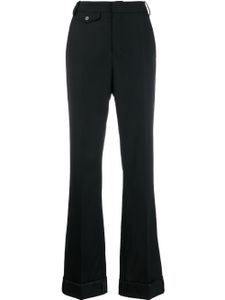 Zadig&Voltaire pantalon Poetia en gabardine à ourlet retroussé - Noir