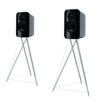 Q Acoustics Concept 300 2-weg Zwart, Rozenhout Bedraad - thumbnail