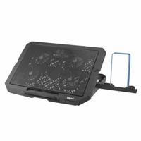 Cooling Base voor Laptop iggual IGG319710 Zwart