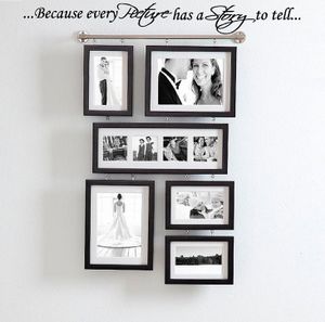 Tekststicker Every picture