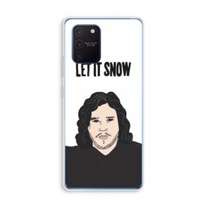 Let It Snow: Samsung Galaxy Note 10 Lite Transparant Hoesje