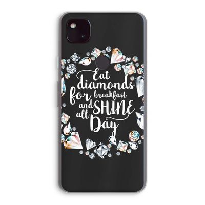 Diamonds: Google Pixel 4a 5G Transparant Hoesje