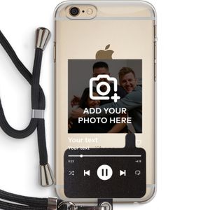 Music Player: iPhone 6 PLUS / 6S PLUS Transparant Hoesje met koord