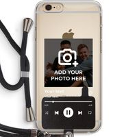 Music Player: iPhone 6 PLUS / 6S PLUS Transparant Hoesje met koord
