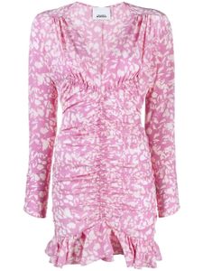 ISABEL MARANT robe courte Lara à fleurs - Rose