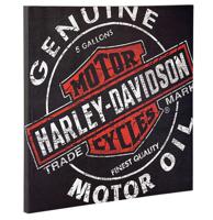 Harley-Davidson Oil Can Canvas Print