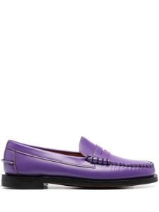 Sebago mocassins en cuir à bout rond - Violet