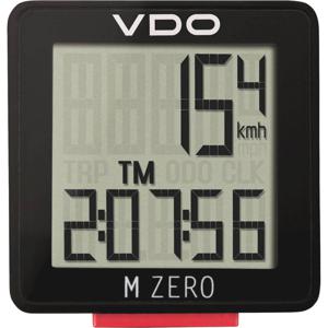 VDO fietscomputer M Zero WR807 zwart/rood -u