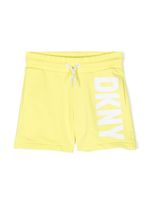 Dkny Kids short à logo imprimé - Jaune - thumbnail