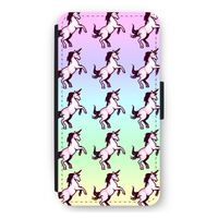 Musketon Unicorn: iPhone 12 mini Flip Hoesje