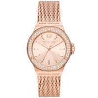 Michael Kors MK7336 Horloge Lennox Mesh staal rosekleurig 37 mm