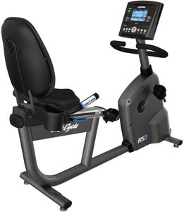 Life Fitness RS3 ligfiets met Go console