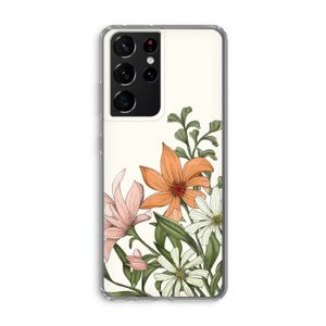 Floral bouquet: Samsung Galaxy S21 Ultra Transparant Hoesje