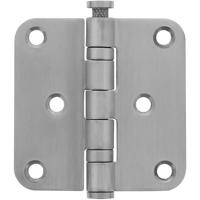 Intersteel Kogellagerscharnier ronde hoeken 76x76mm RVS geborsteld tot 40 kilo