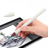 Stylus pen silicagel beschermhoes voor Microsoft Surface Pro 5/6 (wit)