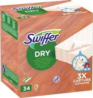 Swiffer Vloerdoekjes Houten Vloeren Parket Laminaat 34 Stuks Swiffer Vloerdoekjes Houten Vloeren Parket Laminaat 34 Stuks