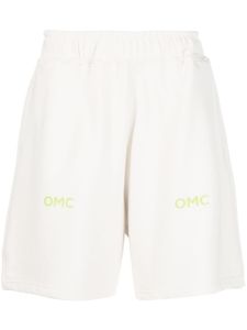 Omc short de sport à logo imprimé - Blanc