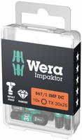 Wera 867/1 Impaktor DC TORX® Bit TX30 x 25mm VE=10 - 05057626001
