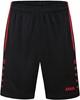 JAKO 4499K Short Allround Kids - Zwart/Sportrood - 128 JAKO 4499K Short Allround Kids - Zwart/Sportrood - 128