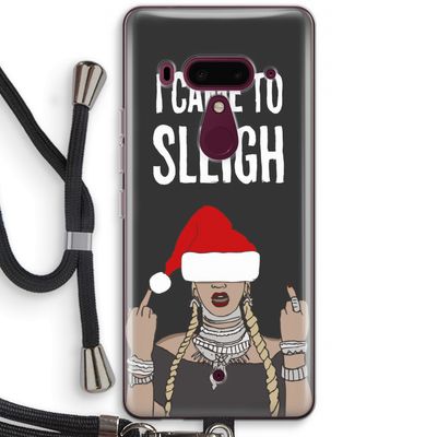 Came To Sleigh: HTC U12+ Transparant Hoesje met koord