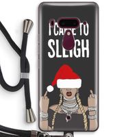 Came To Sleigh: HTC U12+ Transparant Hoesje met koord