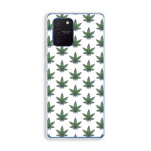 Weed: Samsung Galaxy Note 10 Lite Transparant Hoesje