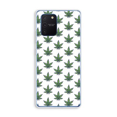 Weed: Samsung Galaxy Note 10 Lite Transparant Hoesje