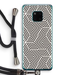 Magic pattern: Huawei Mate 20 Pro Transparant Hoesje met koord