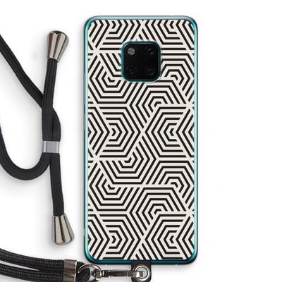 Magic pattern: Huawei Mate 20 Pro Transparant Hoesje met koord