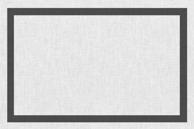 Wit grijs teplon minimalistisch tapijt