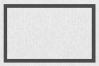 Wit grijs teplon minimalistisch tapijt