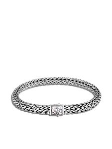 John Hardy petit bracelet Classic Chain 6.5 mm à design réversible - Argent