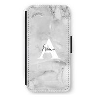 Ivory Marble: iPhone 11 Flip Hoesje