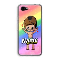 Chibi Maker man: Google Pixel 3a Transparant Hoesje